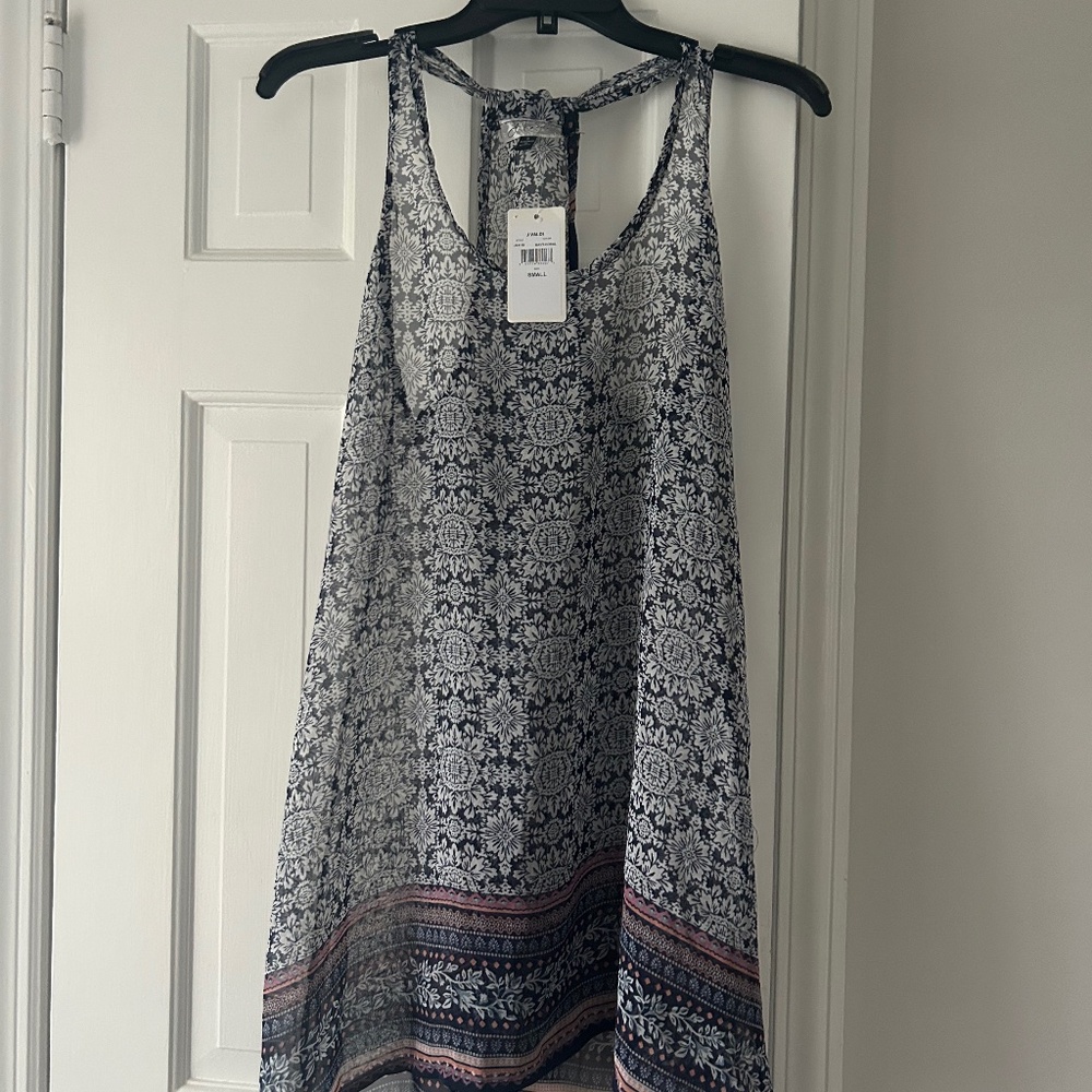 J valdi sheer beach cover up